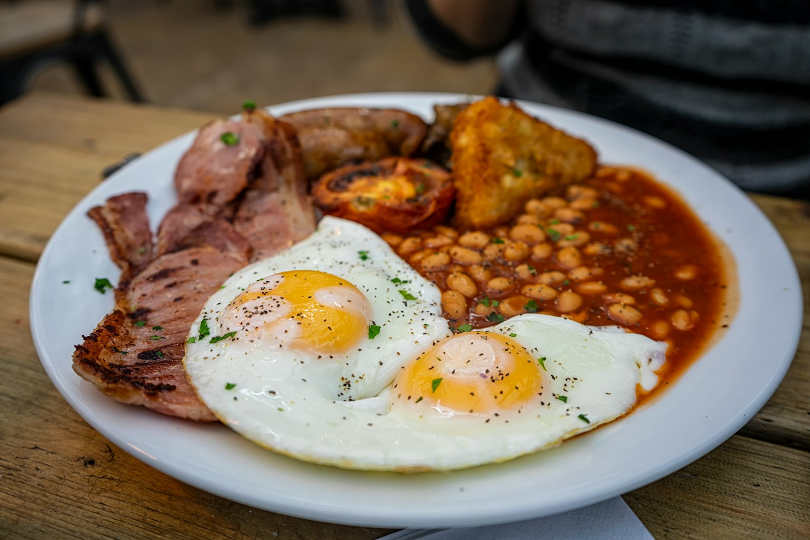 a plate of food